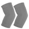 Elbow Brace Compression Sleeve Nylon Tennis Golfers Elbow Joint Support Sports Protection Arm Support Sleeves Pain Relief Pads for Women Men (Gray...