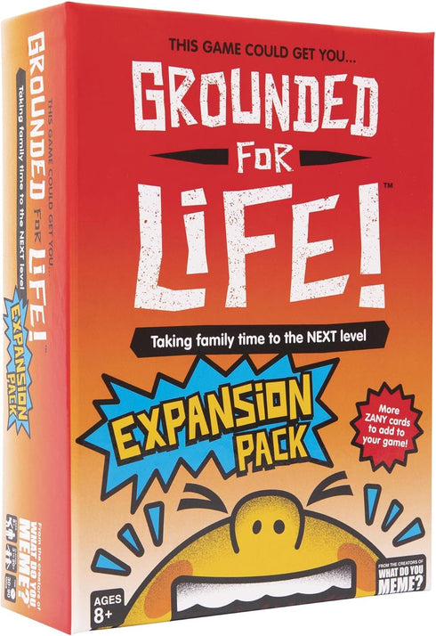 WHAT DO YOU MEME? Grounded for Life Expansion Pack – The Ultimate Kid Game – Designed to be Added to Grounded for Life Core Card Game – Ages 8+...