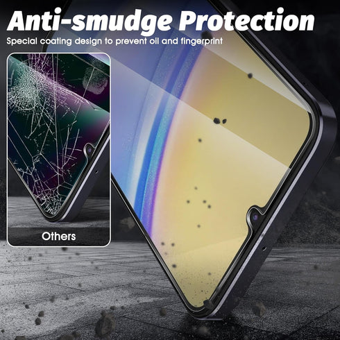 (3 Pack) Tempered Glass Screen Protector Compatible for Samsung Galaxy A15 5G, 2.5D Arc Edges 9H High Definition Anti-Scratch Bubble-Free......