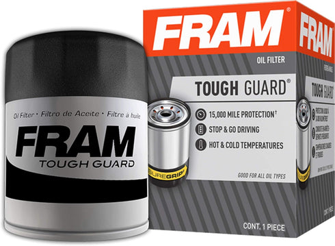 FRAM Tough Guard TG3600-1, 15K Mile Change Interval Passenger Car Spin-On Oil Filter...