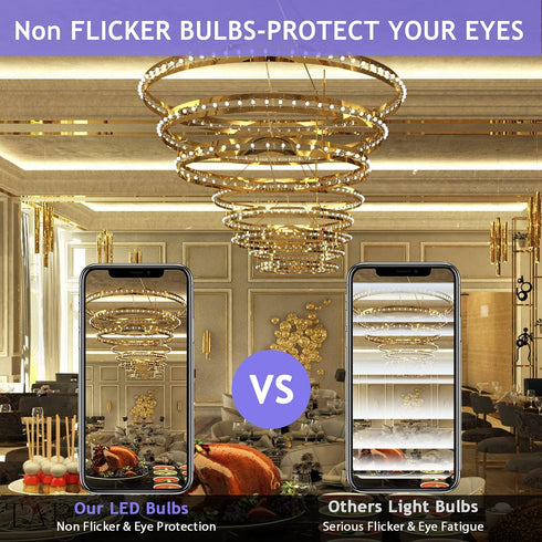 E11 LED Bulb 5W Dimmable, 50W or 60W E11 Halogen Bulb Replacement, Warm White 3000K, E11 Mini Candelabra Base, JD T3/T4 360 Degree Beam Angle E11 ...