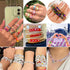8100pcs 3mm Glass Seed Beads for Jewelry Bracelet Making Kit,Small Beads Friendship Bracelet Kit with Letter Beads and Pendants, Stretch Cords, Et...