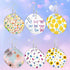 Loetere 168 Pieces Acrylic Earrings Blanks DIY Earrings Making Kit Includes Transparent Round Clear Acrylic Earring Blanks Pendants Earring Hooks ...