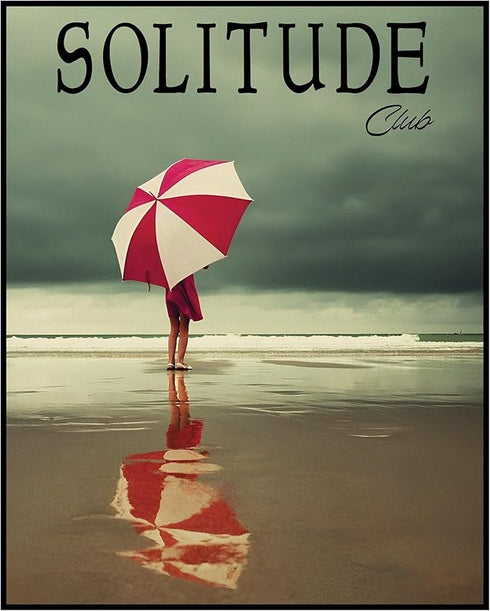 Posterizer 1 pcs-Solitude Magazine Inspired Trendy Retro Poster-Landscape & Nature Art-Gifts for Women-Living Room Bedroom Decor- unframed wall ar...