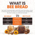 Bee Bread Gummies - Fermented Bee Pollen & Honey, 100% Natural Multivitamin, Superfood for Energy, Metabolism, Sleep, Recovery, Immunity | Rich in...