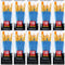 AROIC Paint Brush Set, 10 Pack 100 Pcs Acrylic Paint Brushes Artist Paint Brushes for Oil Watercolor Acrylic Face Rock Painting?Blue?...
