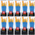 AROIC Paint Brush Set, 10 Pack 100 Pcs Acrylic Paint Brushes Artist Paint Brushes for Oil Watercolor Acrylic Face Rock Painting?Blue?...