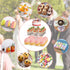 YestBuy 3 Tier Cupcake Stand, Clear Cupcake Display Stand, Acrylic Cupcake Tower for 24 Cupcakes, Premium Cupcake Dessert Muffin Holder for Pastry...