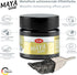 Viva Decor Maya Gold (Hematite) 1.52 Fl Oz - Shiny metallic acrylic paint for creative works on wood, glass, and porcelain. Impact-resistant, smud...