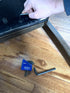 EKLIND 10507 Hex-L Key allen wrench - 7pc set Metric MM sizes 1.5-6 Short series...