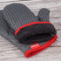 Oven Mitts and Pot Holders Set, Hot Pads for Kitchen Cooking Grill, 500? Heat Resistant Oven Mit, Pure Cotton and Terrycloth Lining, Heavy Duty Th...