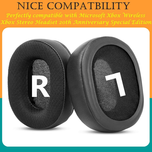 TaiZiChangQin Ear Pads Ear Cushions Headband Replacement Compatible with Microsoft Xbox Wireless Xbox Stereo Headset 20th Anniversary Special Edit...