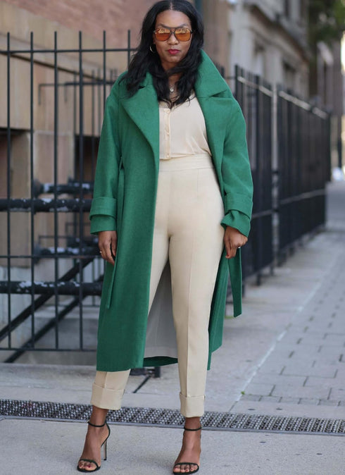 Know Me Misses' and Women's Coat and Trousers Sewing Pattern Packet by Beaute' J'Adore, Design Code ME2001, Sizes 30W-32W-34W-36W-38W...