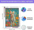 Generic Flower Cat Diamond Painting Kits, 5D Diamond Painting Kits for Adults,DIY Diamond Painting Diamond Art,Round Full Drill Diamond Art Kits D...
