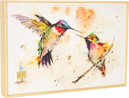 Demdaco Big Sky Carver The Lovebirds Hummingbirds Wall Art...