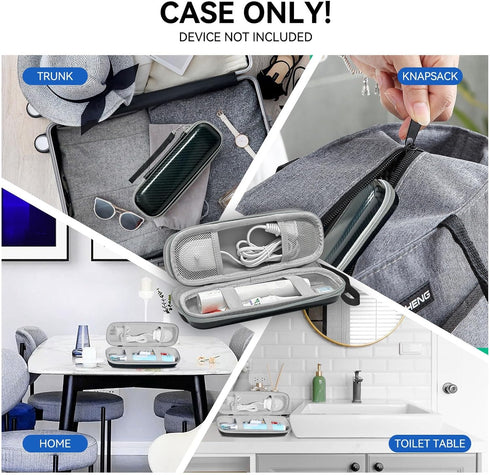 Travel Case for Oral B/Oral-B Pro 1000 1500 5000 7000 7500 6000 9600/ Phlips Sonicare 4100 5100 1100 6100 5300 Electric Toothbrush, Portable Hard ...