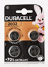Duracell Specialty 2032 Lithium Coin Battery 3 V, Pack of 4, with Baby Secure Technology (CR2032)...