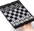Yellow Mountain Imports Magnetic Travel Foldable Chess Wallet Set (7.9-Inch) - Portable & Perfectly Travel-Size...