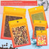 Funfery 100 Pieces Resealable Smell Proof Bags for Food Storage,Clear Cute Mylar Bags for Small Business Foil Ziplock Packaging Bags for Sample Je...