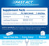 Lactaid Fast Act Lactose Intolerance Relief Caplets with Lactase Enzyme, 12 Travel Packs of 1-ct....