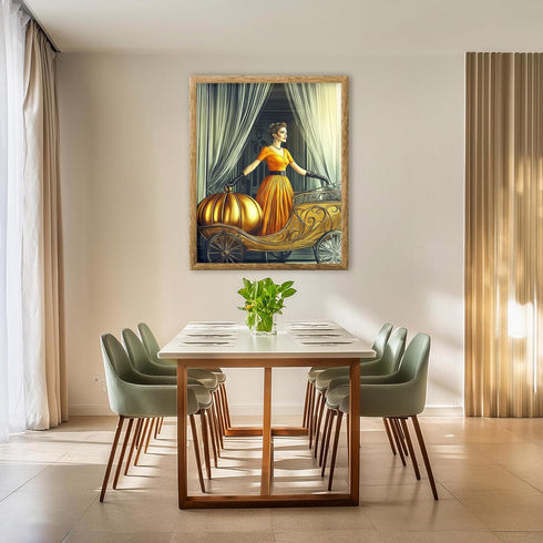 Posterizer 1 pcs-classic cartoons inspired glamorous woman 1-Kids Room Art-Retro Art-Gift for Daughter, Son, Kids- unframed wall art...