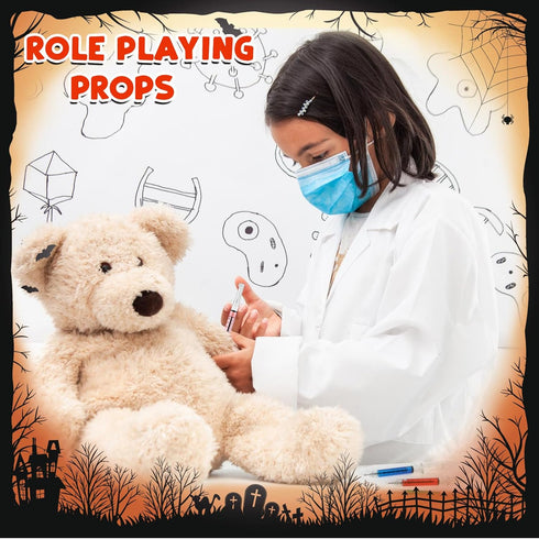 48 Pieces Fun Nurse Pens Set 12 Pcs Syringe Pens 12 Pcs Pill Pens 24 Pcs Blood Bag Sticky Notes Retractable Novelty Ballpoint Pen Cute Ballpoint P...