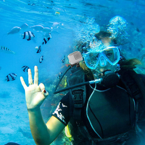 ChromLives Tripod Adapter Mount, Adapter Screw 1/4"-20 Camera Mount 1 4 Compatible with Gopro Hero 11 10 9 8 7 5 6 4 3 with Thumb Screw for Mounti...