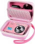 Carrying & Protective Case for Digital Camera, AbergBest 21 Mega Pixels 2.7" LCD Rechargeable HD/Kodak Pixpro/Canon PowerShot ELPH 180/190 / Sony ...