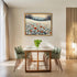 Posterizer 1 pcs-snowy winter flowers scene in oil painting style-1-Landscape & Nature Art-Floral & Botanical Art- Dining Room Decor- unframed wal...