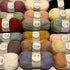 Angora Love (2- Skeins Pack) 20% Wool%80 Acrylic Thread Crochet Lace Weight #1 Fingering and Socks Yarn (2 x 3.52 oz) / (2 x 601 Yds) (10855 - Whi...