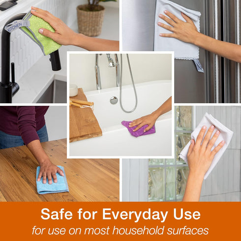Bona® Microfiber Cleaning Cloths Multipack...
