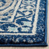 SAFAVIEH Evoke Collection 2'2" x 4' Blue/Ivory EVK251C Boho Non-Shedding Living Room Bedroom Accent Rug...