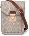 MKP Women Fashion Signature Lightweight Cute Small Crossbody Bags Cell Phone Purse Wallet Shoulder Bag With Snap Closure...