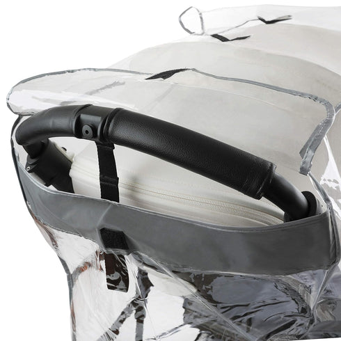 Masirs Baby Stroller Rain Cover - Universal Size, Weatherproof Shield to Safeguard Your Child from Wind & Rain. Mesh Material for Ventilation & Re...