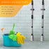 Broom and Mop Holder Wall Mounted - Heavy Duty SUS304 Stainless Steel Screw and Adhesive Broom Hanger Rack Tool Organizer Storage for Laundry Room...