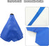 X AUTOHAUX Gear Lever Dust Cover Shift Boot Cover Dust Proof Universal for Vehicle Car PVC Blue Black...