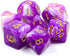 New HD Polyhedral Dice Sets D&D Dice for Dungeon and Dragons RPG Role Playing Games MTG Pathfinder Table Top Games 7 Dice Set Berry Cream...
