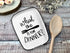 Ceramic Fork Spoon Rest What The Fork Is for Dinner, Functional Kitchenware Spoon Rest for Dinner Party, Dining Table, Kitchen Countertop or Stove...