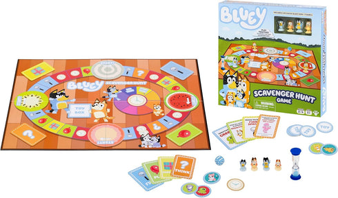 Bluey Scavenger Hunt Game. A Fun Board Game Full of Fun Activities to Perform, Things to Find and Questions to Answer...