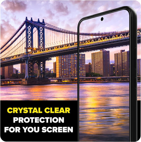 for Samsung Galaxy A54 5G Screen Protector with Installation Tool, Tempered Glass for Samsung A54 5G, Ultra Resistant, Case Friendly, 9H Hardness,...
