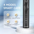 Sonic Electric Toothbrush, Sonic Toothbrush with 5X More Effective Cleaning Power, Rechargeable Electric Toothbrush with 8 Brush Heads, 4 Modes, L...