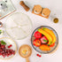 IBWell® Gold Fruit Bowl for Kichen Countertop, Round Wire Fruits Breads Vegetables Snacks Canddy Basket - 11.2"x3.6"(DxH)...