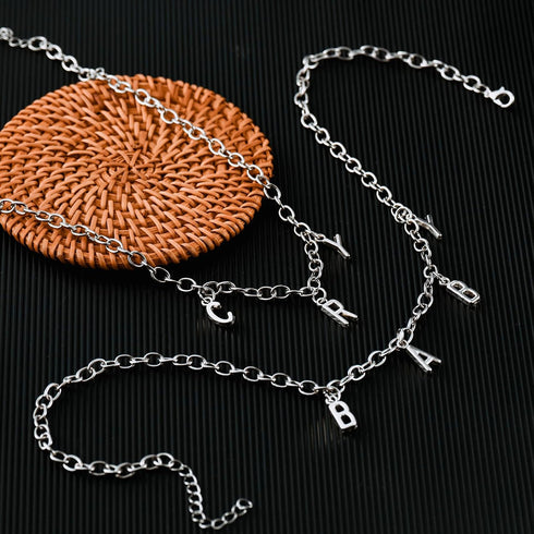 Cry Baby Necklace Y2k Layered Chain Choker Necklace for Women Summer Beach...