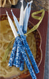 Rite Lite Premium, Pack of 45 Chanukah Candles, Splash Blue and White, For your Hanukkah Menorah...