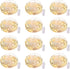 Brightown 12 Pack LED Fairy Lights Battery Operated String Lights - 7ft 20LED Waterproof Silver Wire Firefly Starry Moon Lights for DIY Crafts Wed...