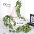 Meiliy 4pcs Artificial Succulent Plants Hanging Succulent Plants Faux Succulents Unpotted Branch String of Pearls Plant for Home Kitchen Office We...