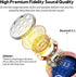 Wireless Earbuds,Bluetooth 5.3 Ear buds Immersive Sound Hi-Fi Stereo IPX8 Waterproof Headsets Premium Deep Bass Headphones with 4 Mics Call Noise ...