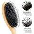 Hair Brush, Boar Bristle Hair Brushes for Women men Kid, Boar & Nylon Bristle Brush for Wet/Dry Hair Smoothing Massaging Detangling, Everyday Brus...