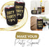 Dirty Thirty Crew Can Coolers Set of 12, Dirty 30 Birthday Decorations for Him and Her - 30th Birthday Party Favors, Party Favors for Women and Me...