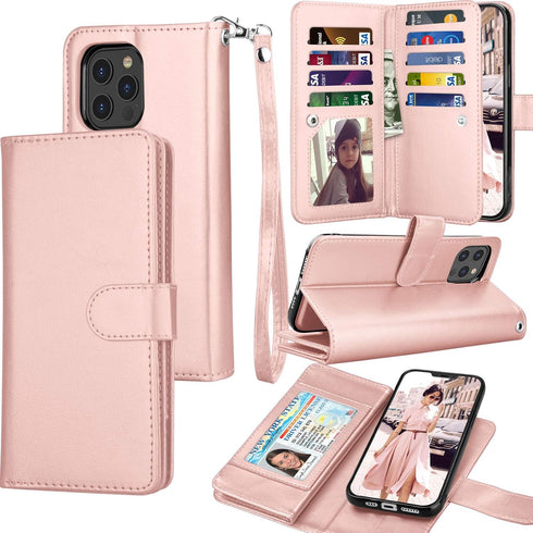 Tekcoo Wallet Case for iPhone 12 Mini / iPhone12 Mini (5.4 inch) 2020 Luxury ID Cash Credit Card Slots Holder Carrying Pouch Folio Flip PU Leather...